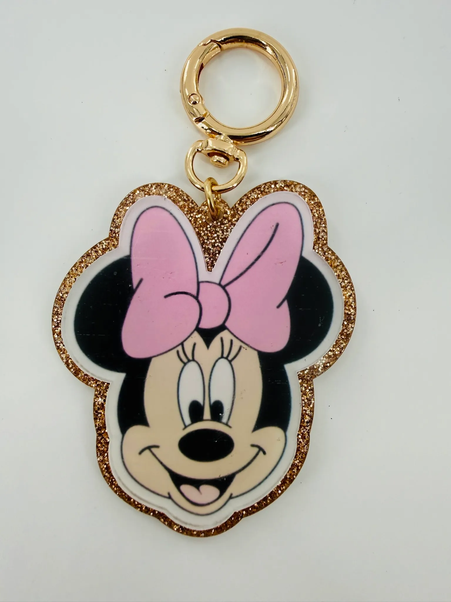 Girl Mouse Charm Glitter - Sew Magic Co.