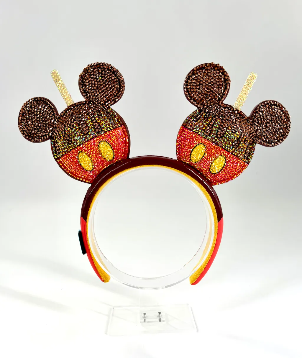 Rhinestone Disney Eats Candy Apple Ear Headband