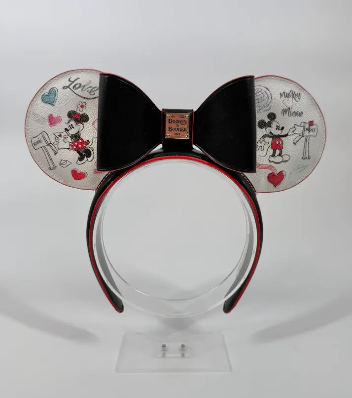 Dooney & Bourke Mickey and Minnie Mouse Sweethearts Ears Headband