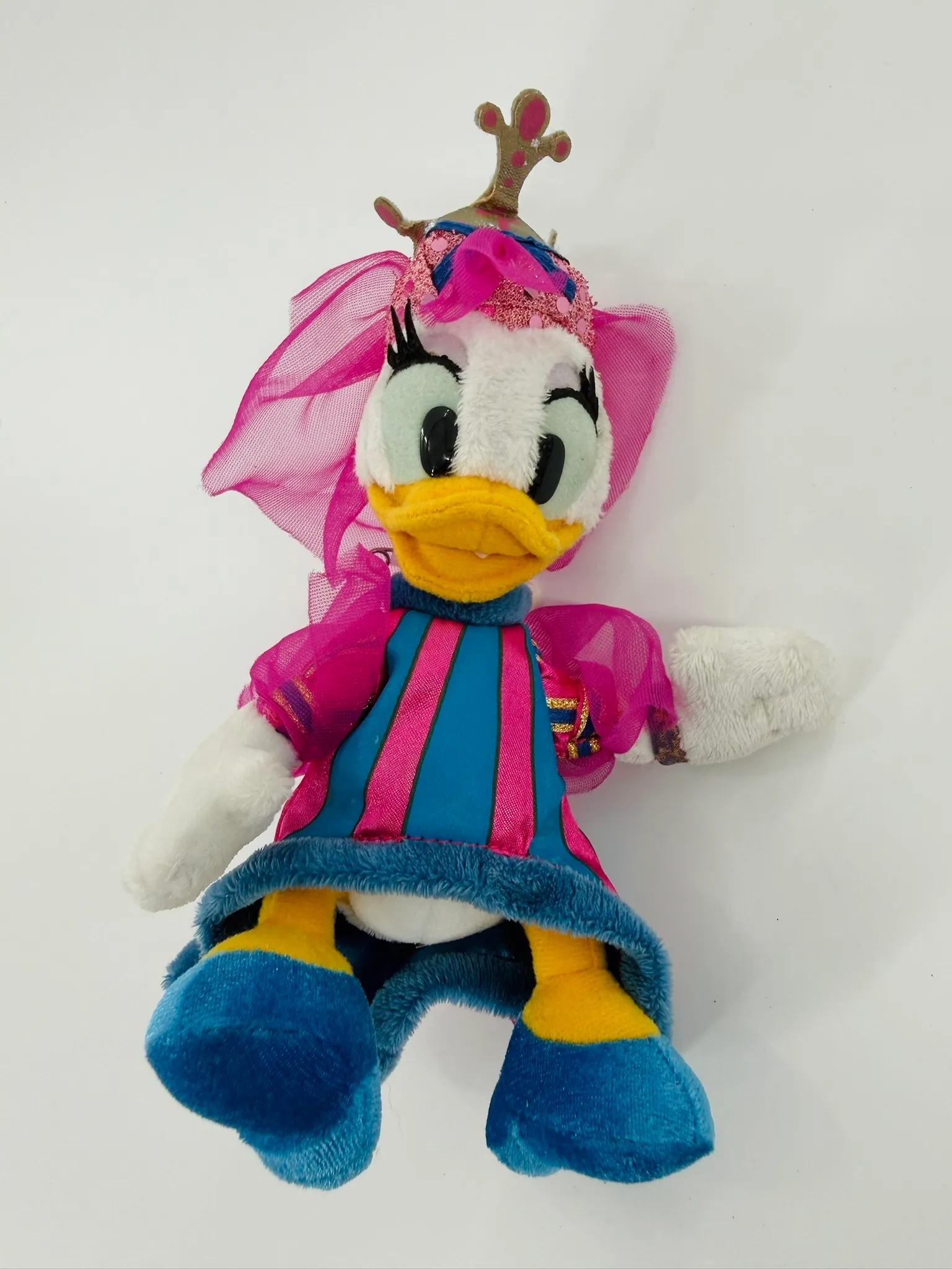 Princess Daisy Duck Plush Bag Charm