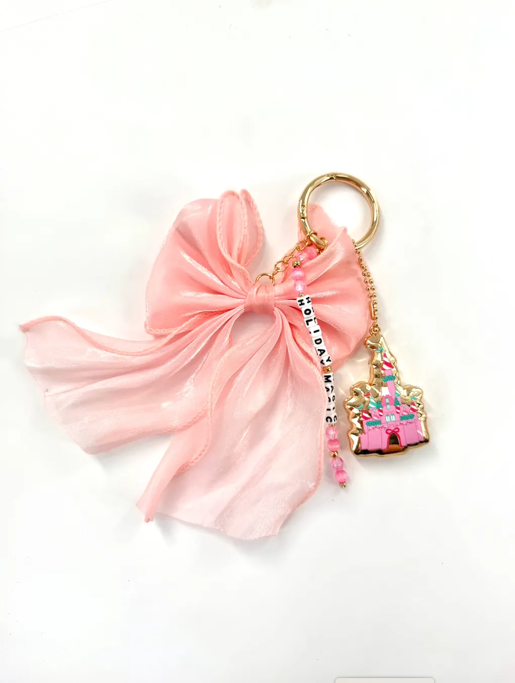 Little Words Project x Disney Holiday Magic Bow Bag Charm