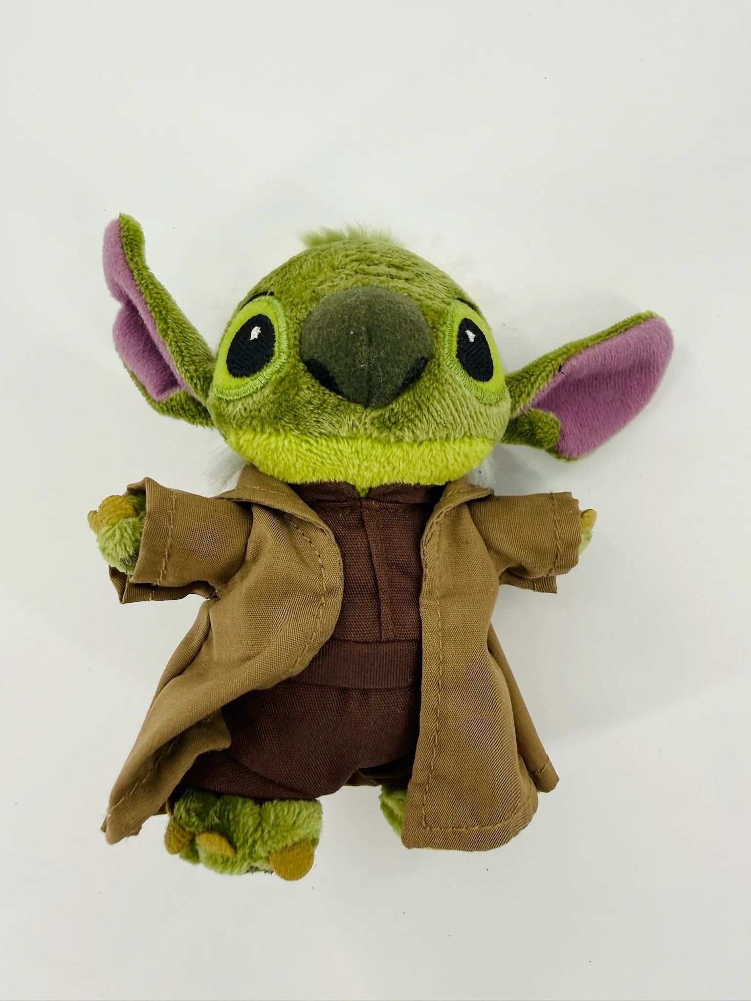 Stitch Yoda Plush Bag Charm