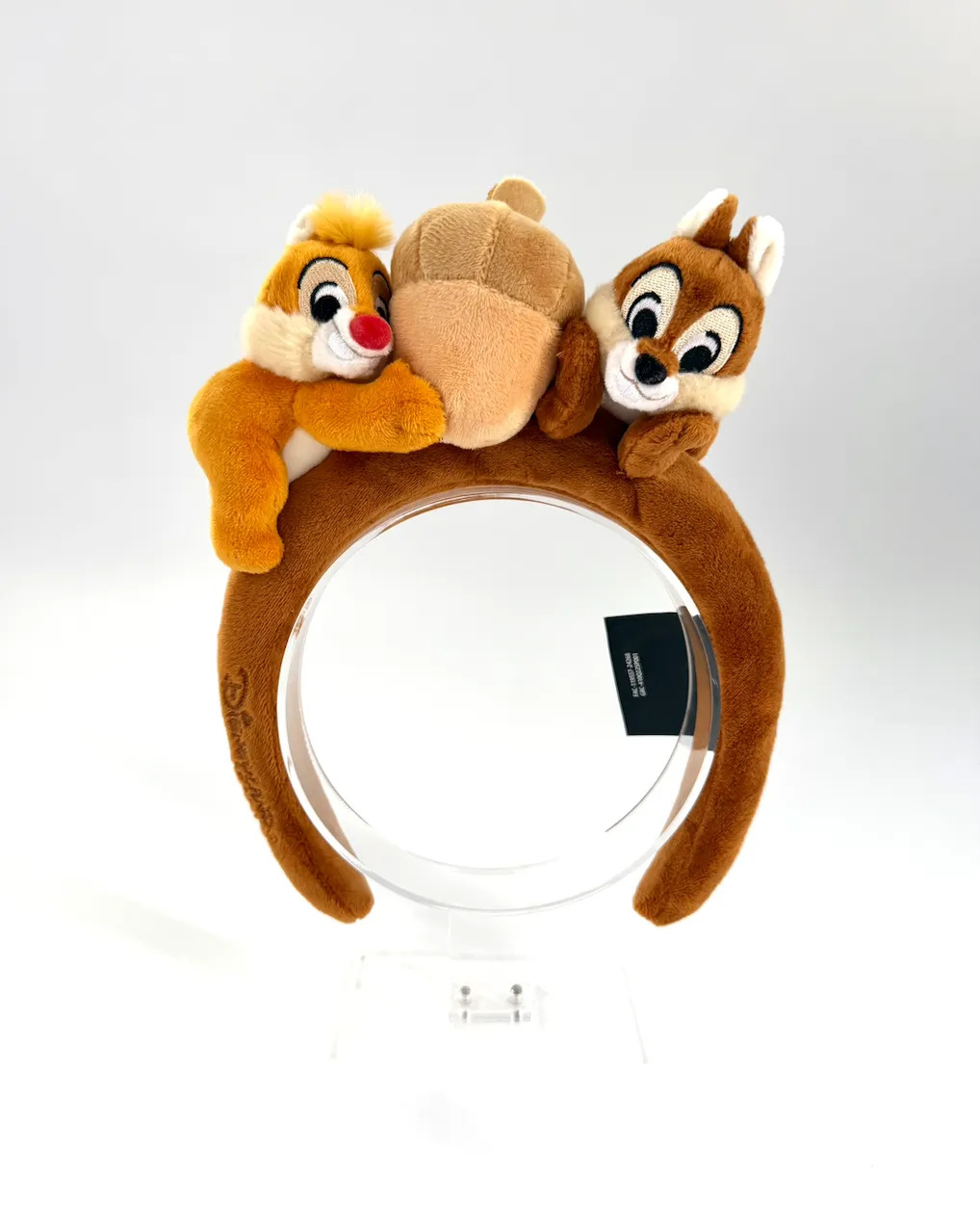 Chip & Dale Plush Headband - Disneyland Paris
