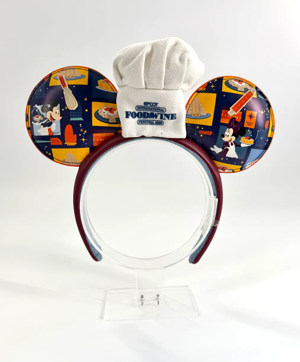 2026 EPCOT International Food & Wine Festival Chef Ear Headband 