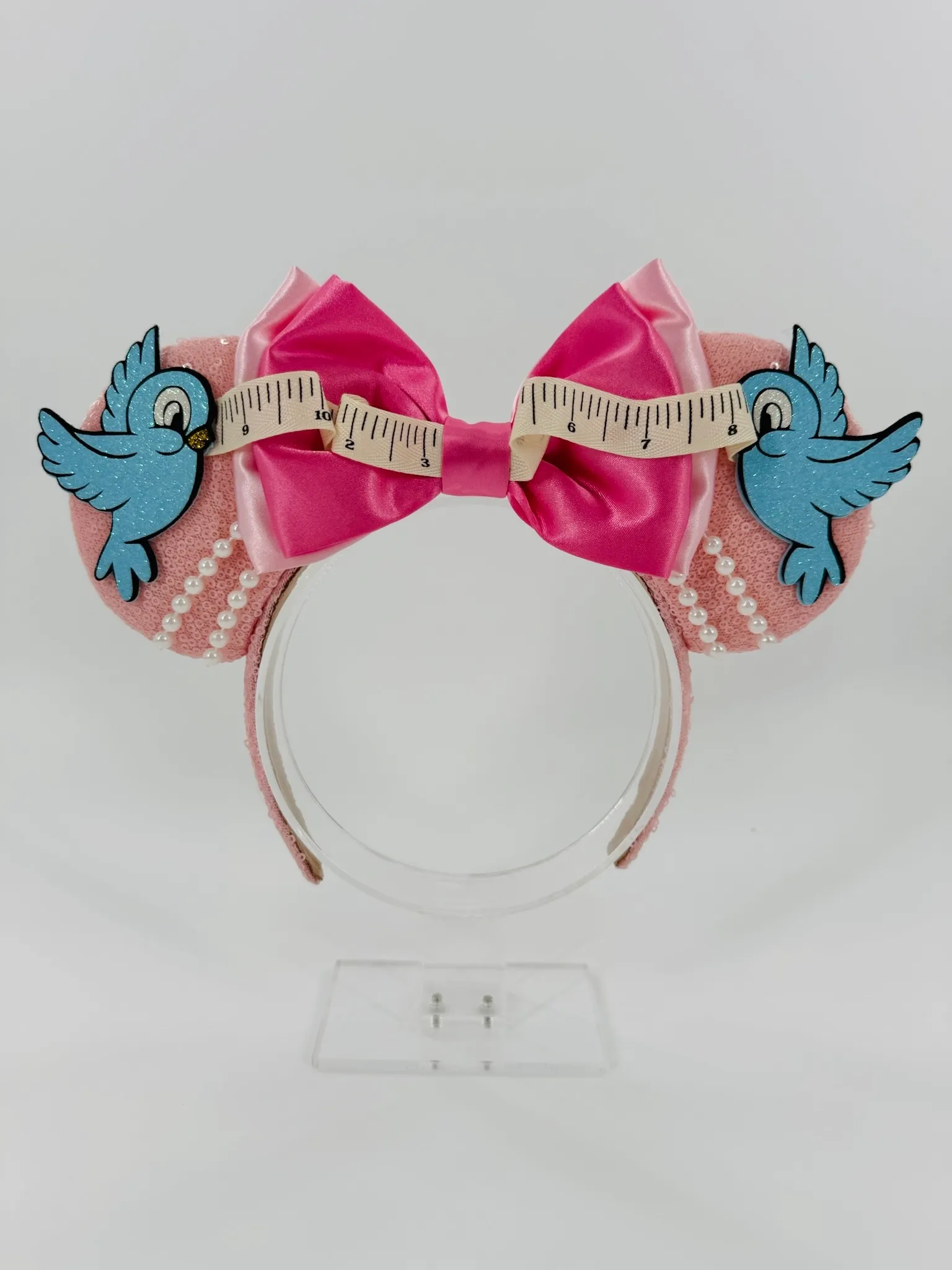 Cinderella Birds Ears Princess, Cinderella Dress Pink Ears Princess Ears