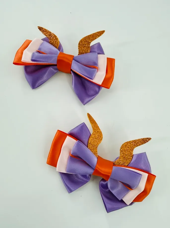 Figment Hair Bow Clips