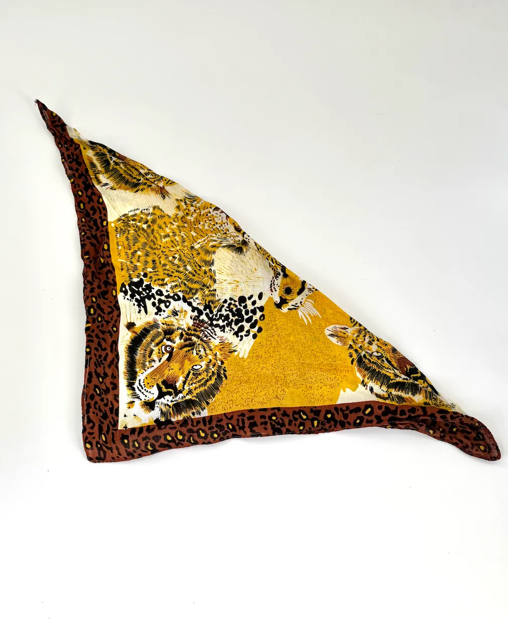 Animal Print Tiger Bandana