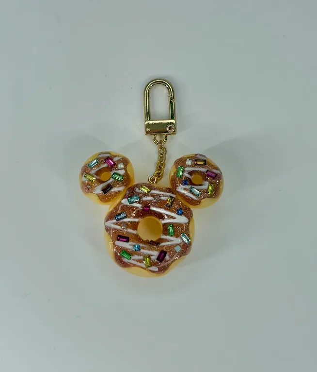 Mickey Mouse Donut Bag Charm - Baublebar