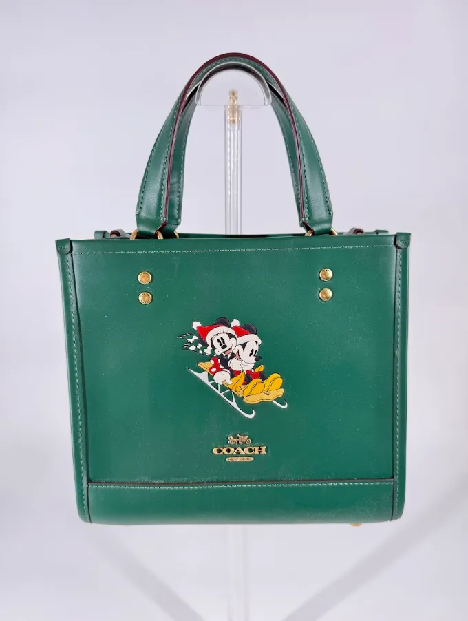 Coach x Disney Dempsey Christmas Tote
