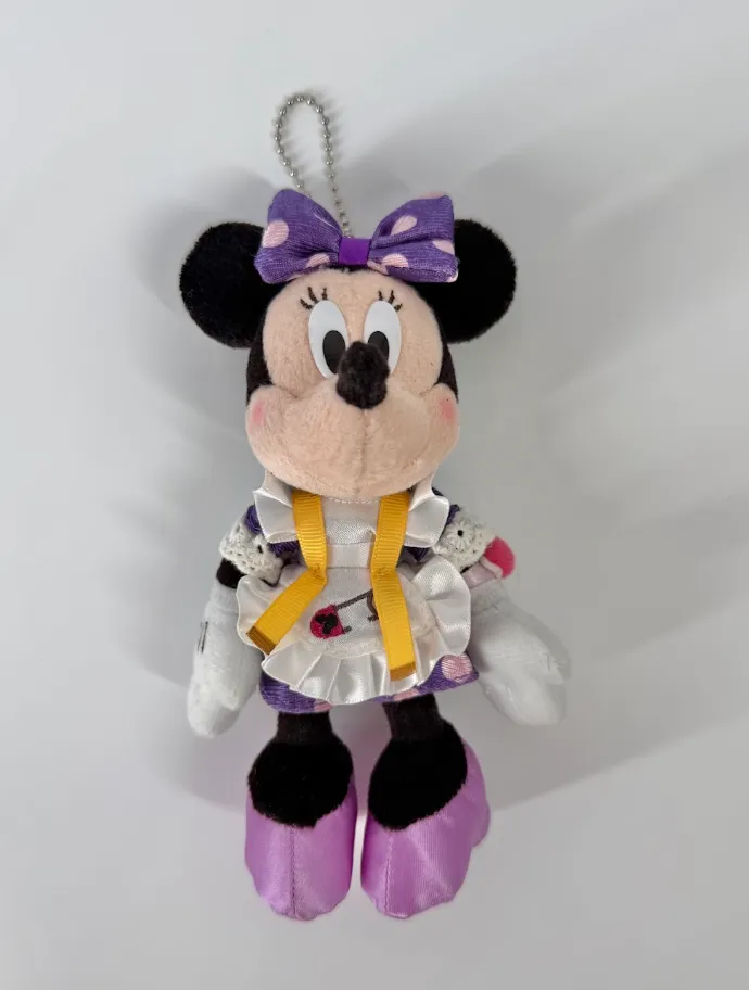 Minnie Mouse Plush Bag Charm - Tokyo Disney Sea 