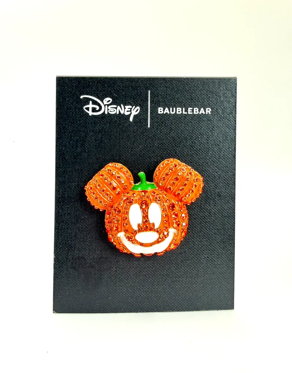 Disney x BaubleBar Mickey Mouse Pumpkin 3D Pin