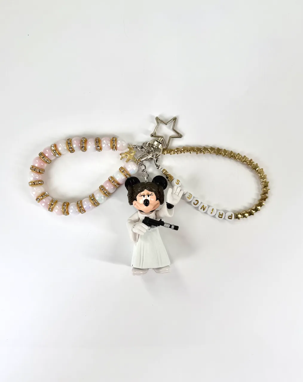 Minnie Princess Leia Bag Charm - Nostalgia Revived