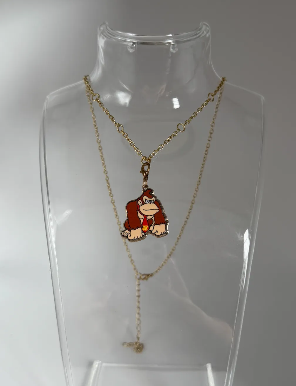 Donkey Kong Pendant Necklace