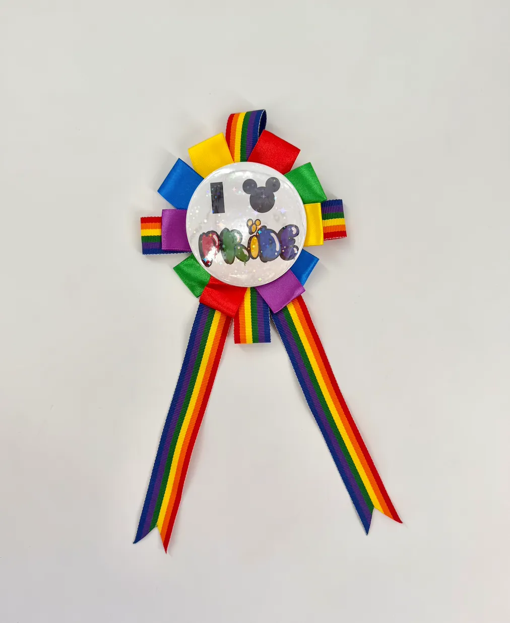 I Love Pride Ribbon Button - Magically Fitted