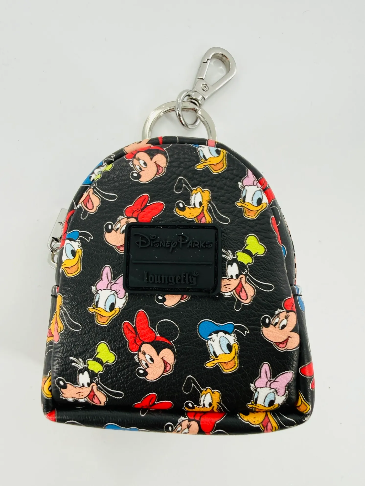 Disney Parks Black Mickey Mouse and Friends Loungefly Bag Charm