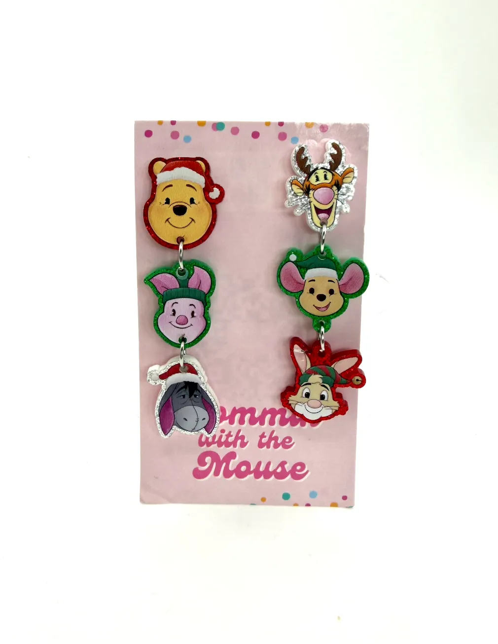 Winnie the Pooh Character Holiday Dangle - Mommin with the Mouse