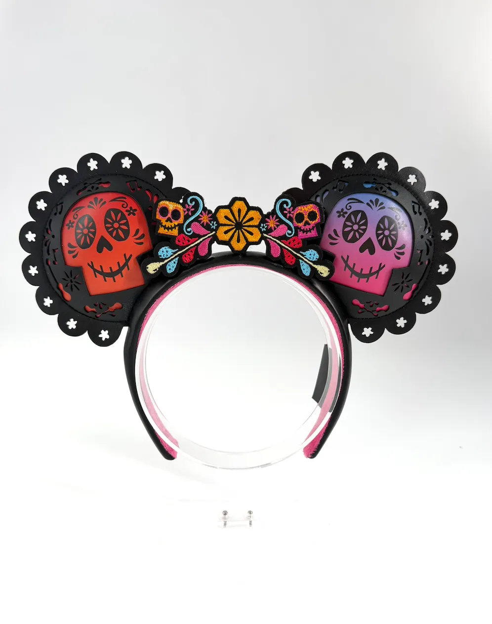 Coco Floral Skull Ear Headband