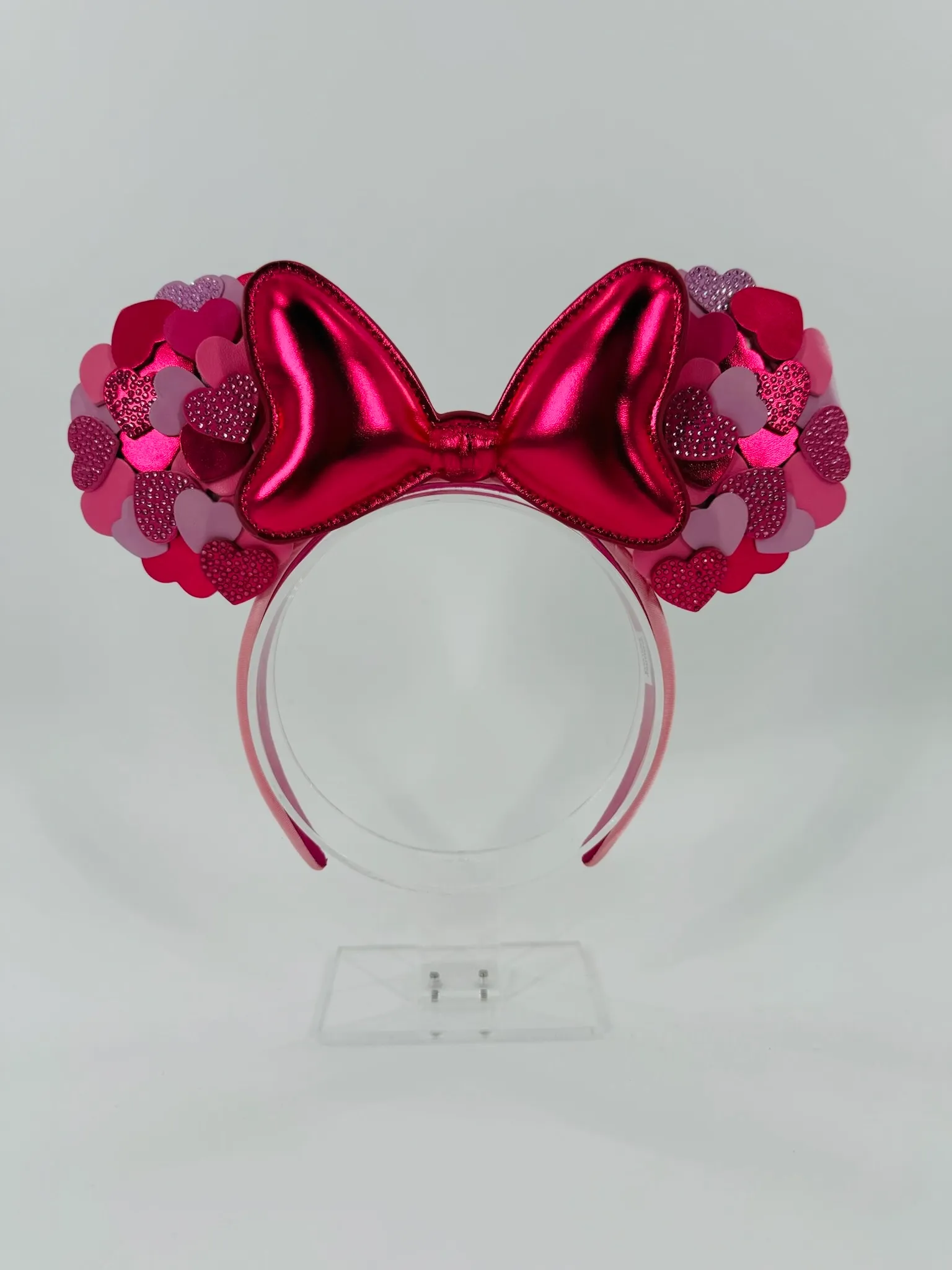 Disney BaubleBar Minnie Mouse Valentine's Heart Ears Headband