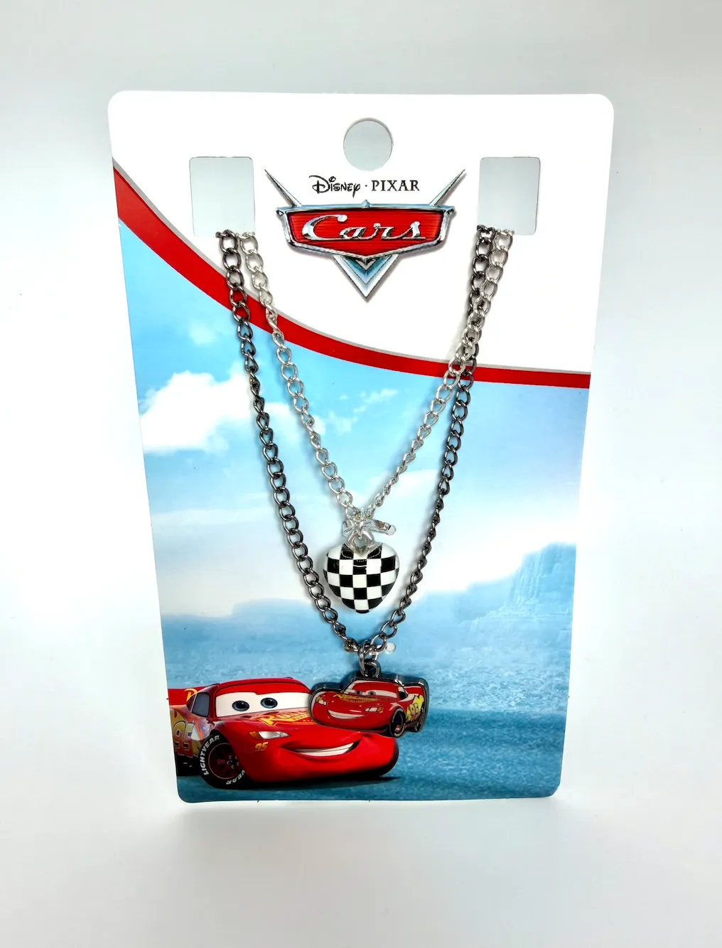Disney Pixar Cars Lightning McQueen Necklace Set