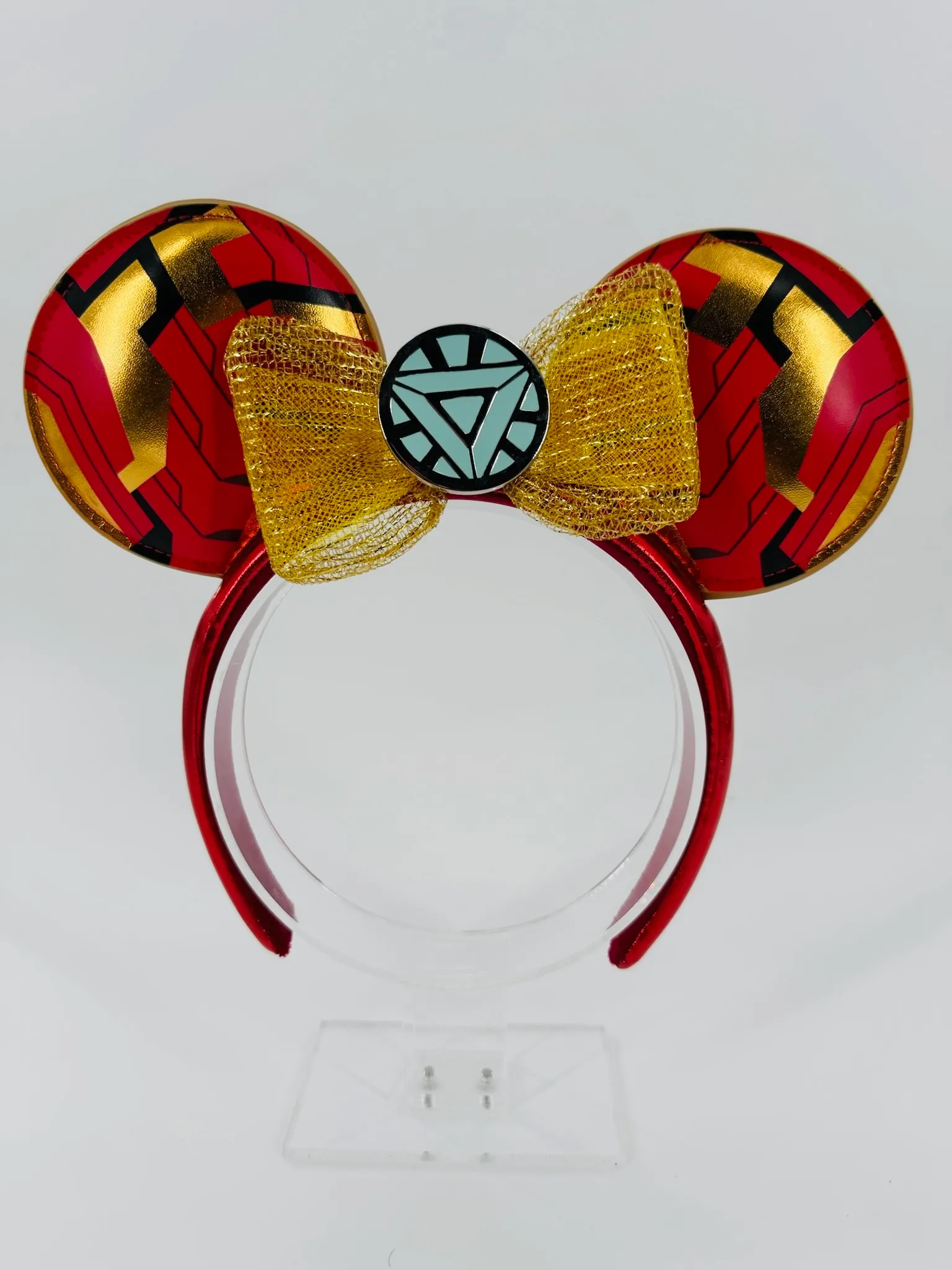 Disney Parks Marvel Iron Man Ears Headband