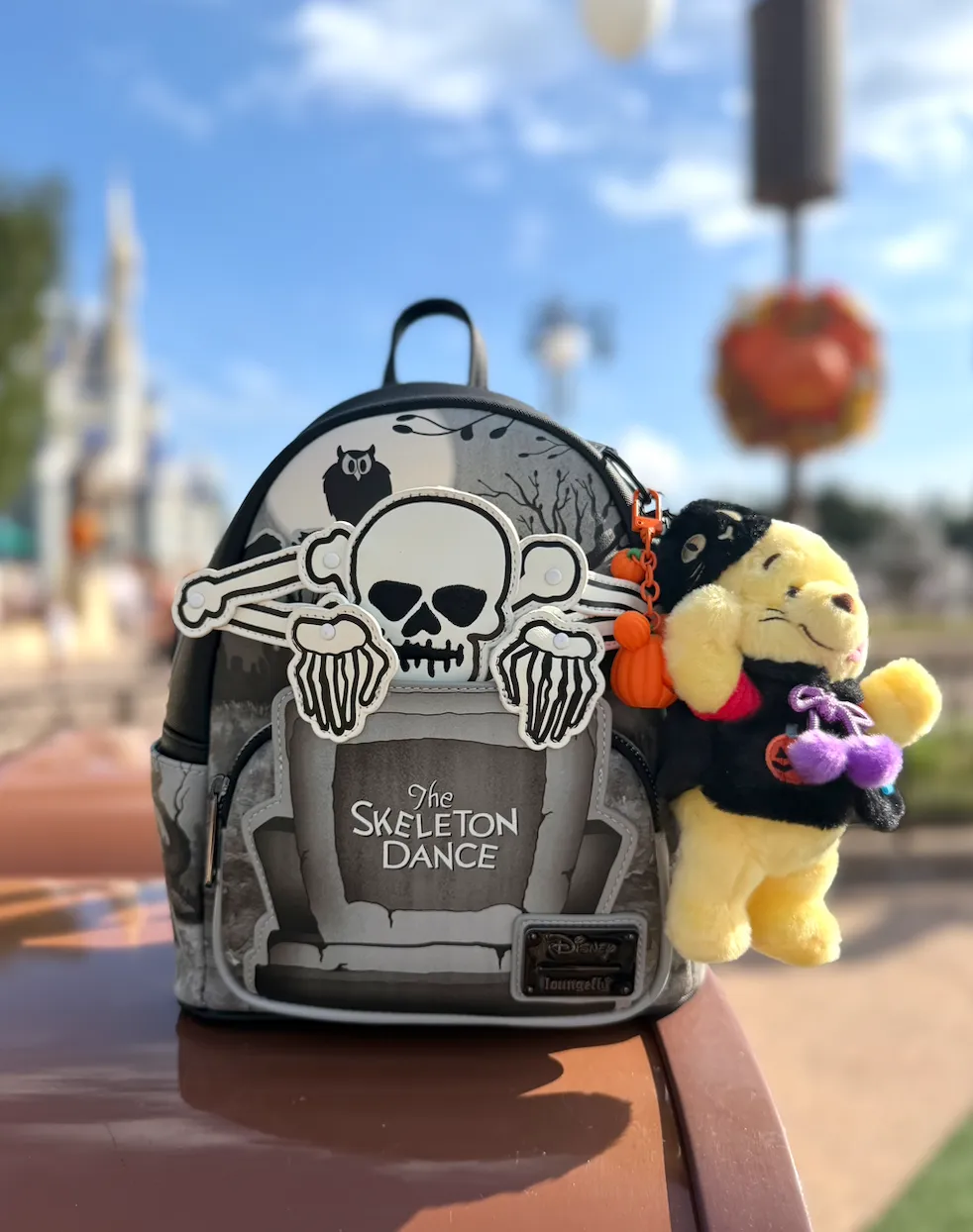 The Skeleton Dance Poseable Glow-in-the-Dark Skeleton Mini Backpack - Loungefly