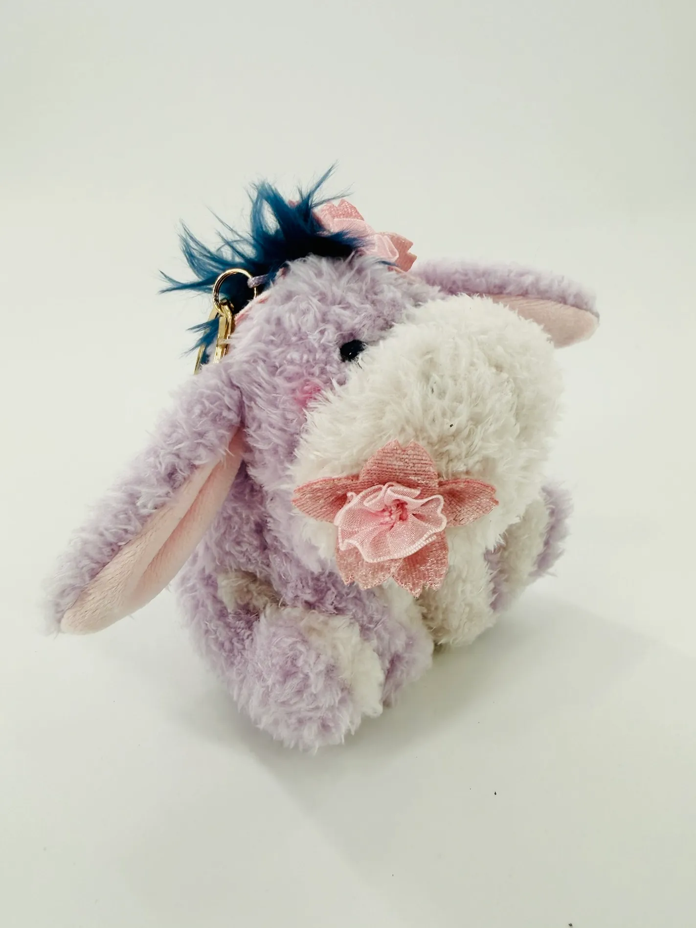 Eeyore Sakura Plush Keychain 