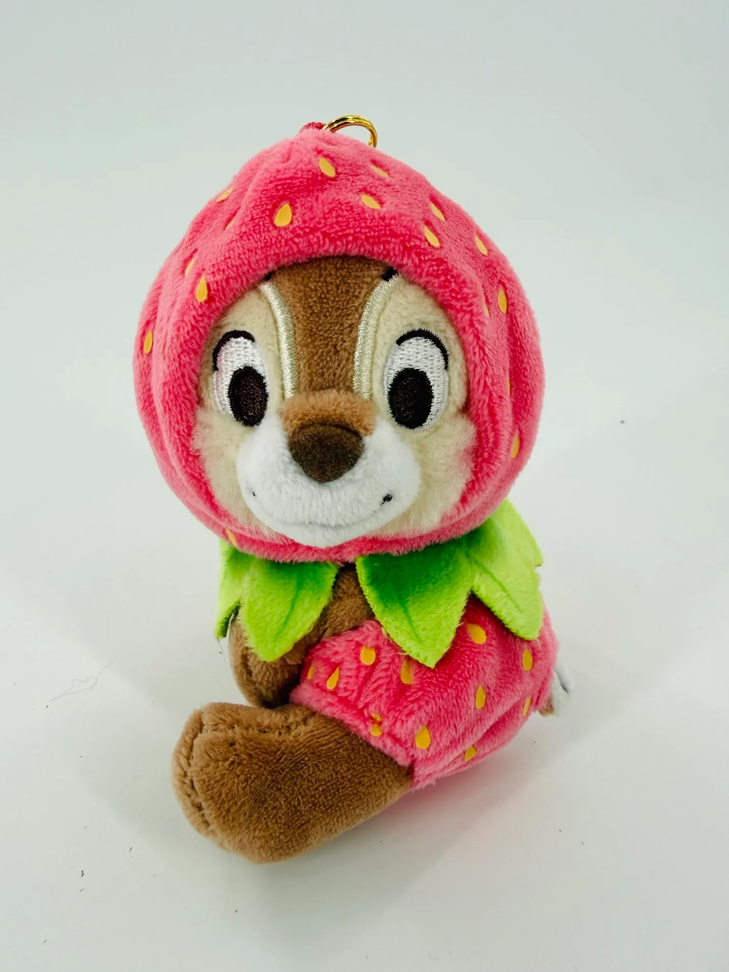 Strawberry Chip Plush Bag Charm