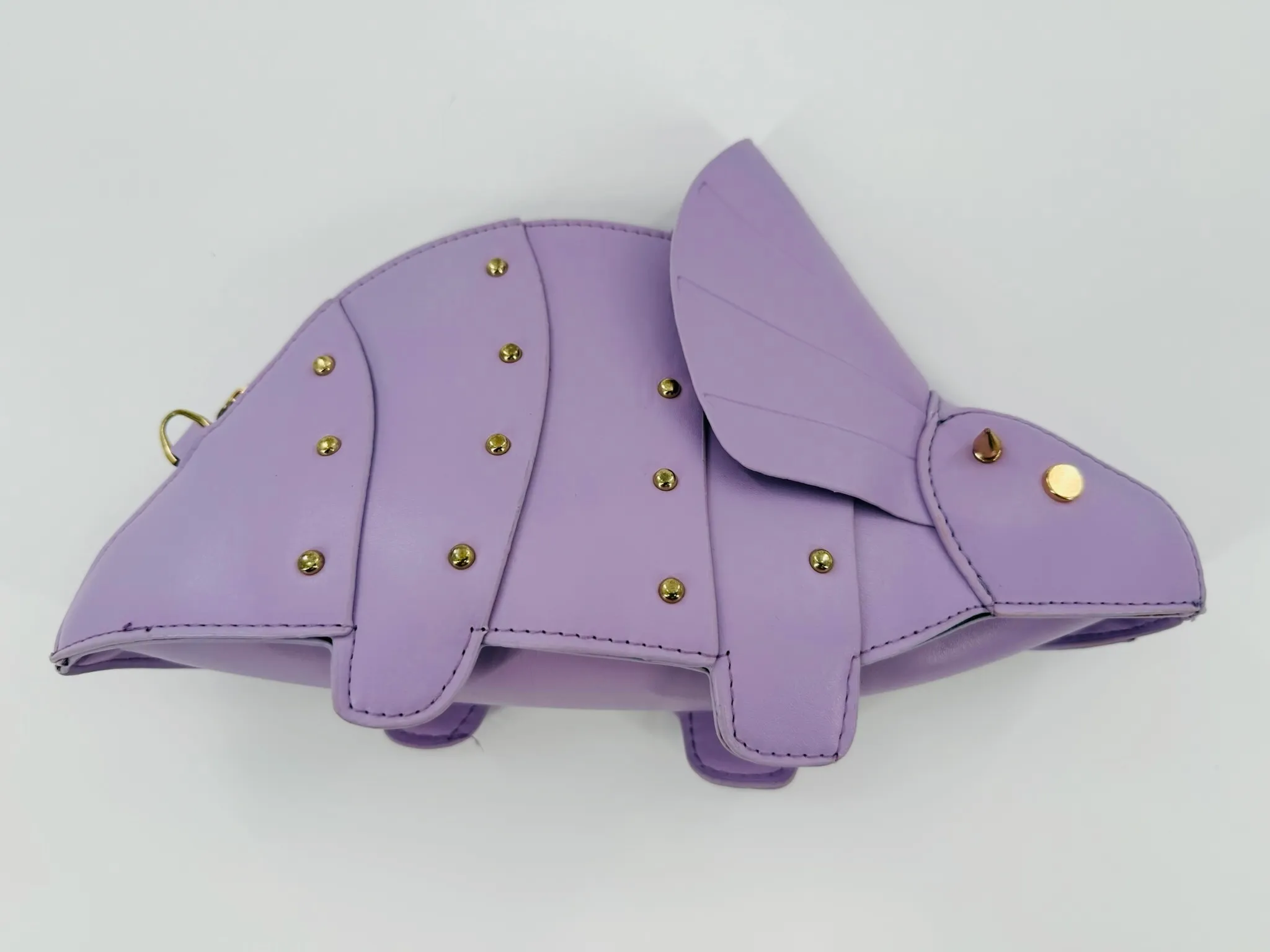 Purple Dinosaur Crossbody 