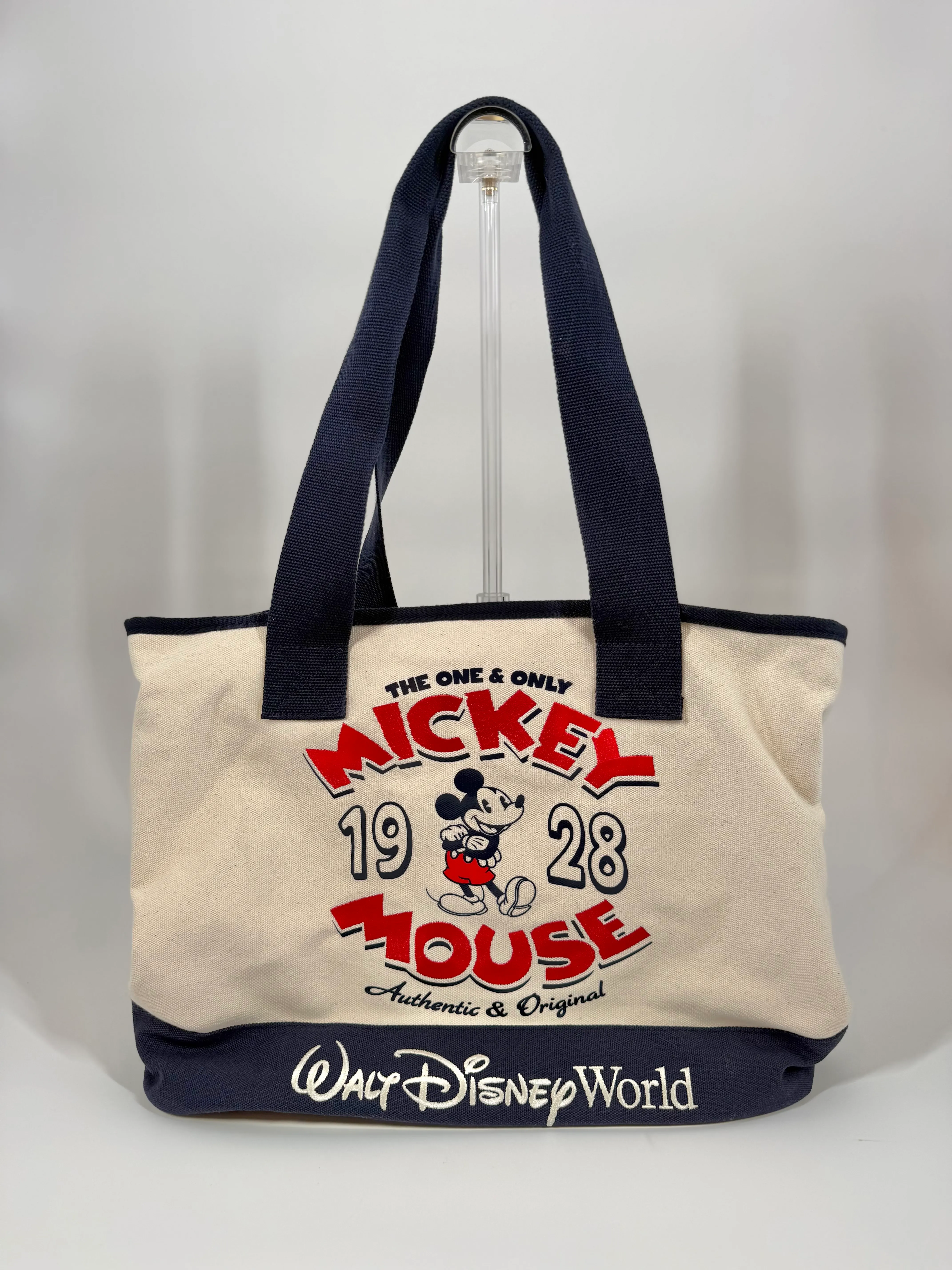 The One and Only Mickey Mouse Canvas Tote Bag