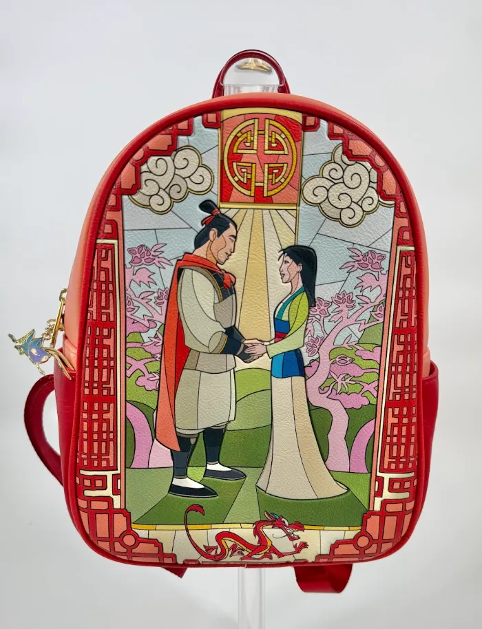 Mulan Stained Glass Mini Loungefly Backpack