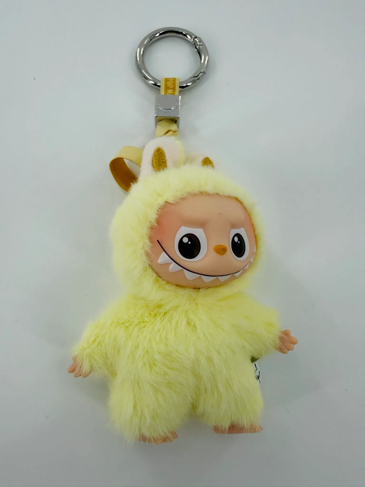 Labubu The Monsters for Love Series - Vinyl Plush Pendant, Yellow (F)