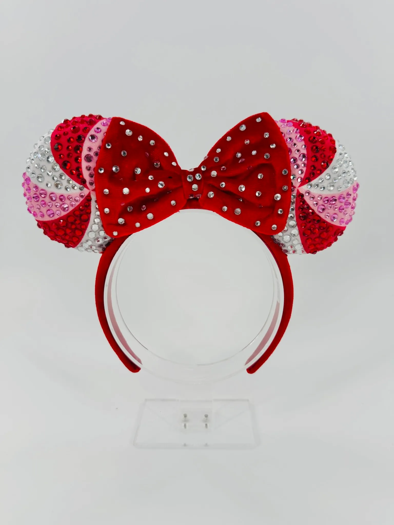 Disney Minnie Mouse Christmas Baublebar Peppermint Ears Headband
