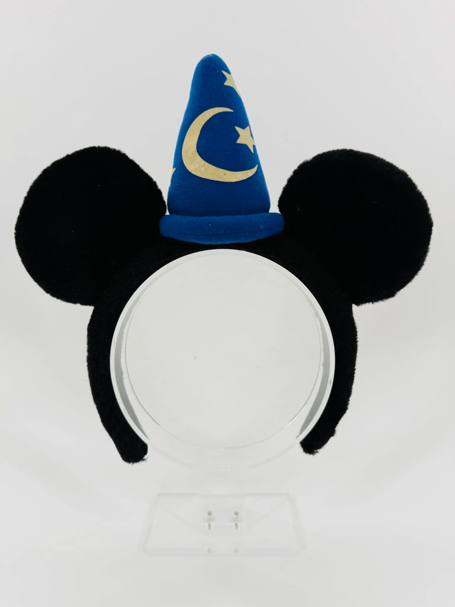 Mickey Mouse Fantasia Plush Sorcerer Hat Ears Headband 