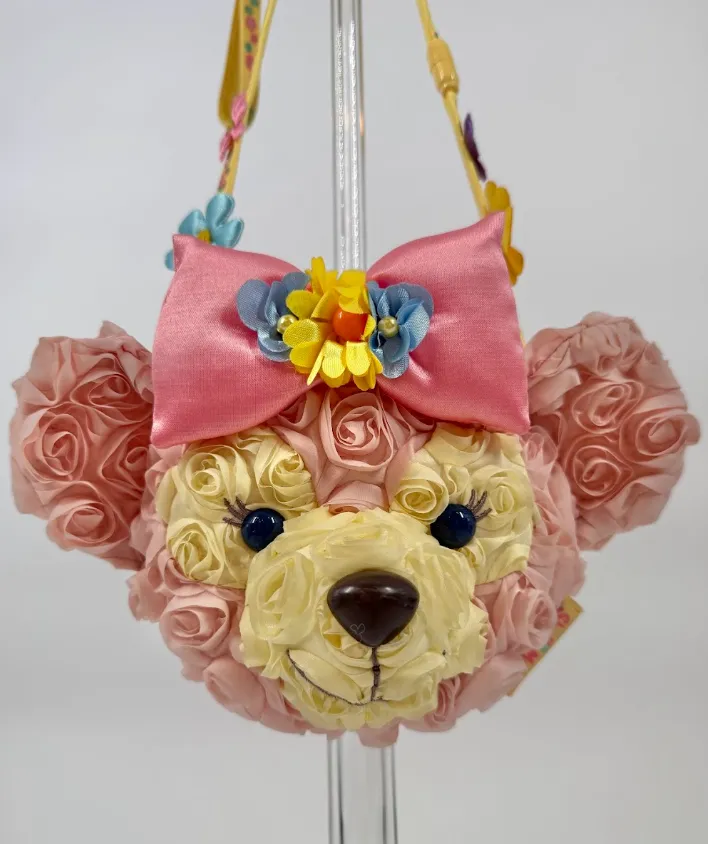 ShellieMay Florets Crossbody Bag with Pink Bow