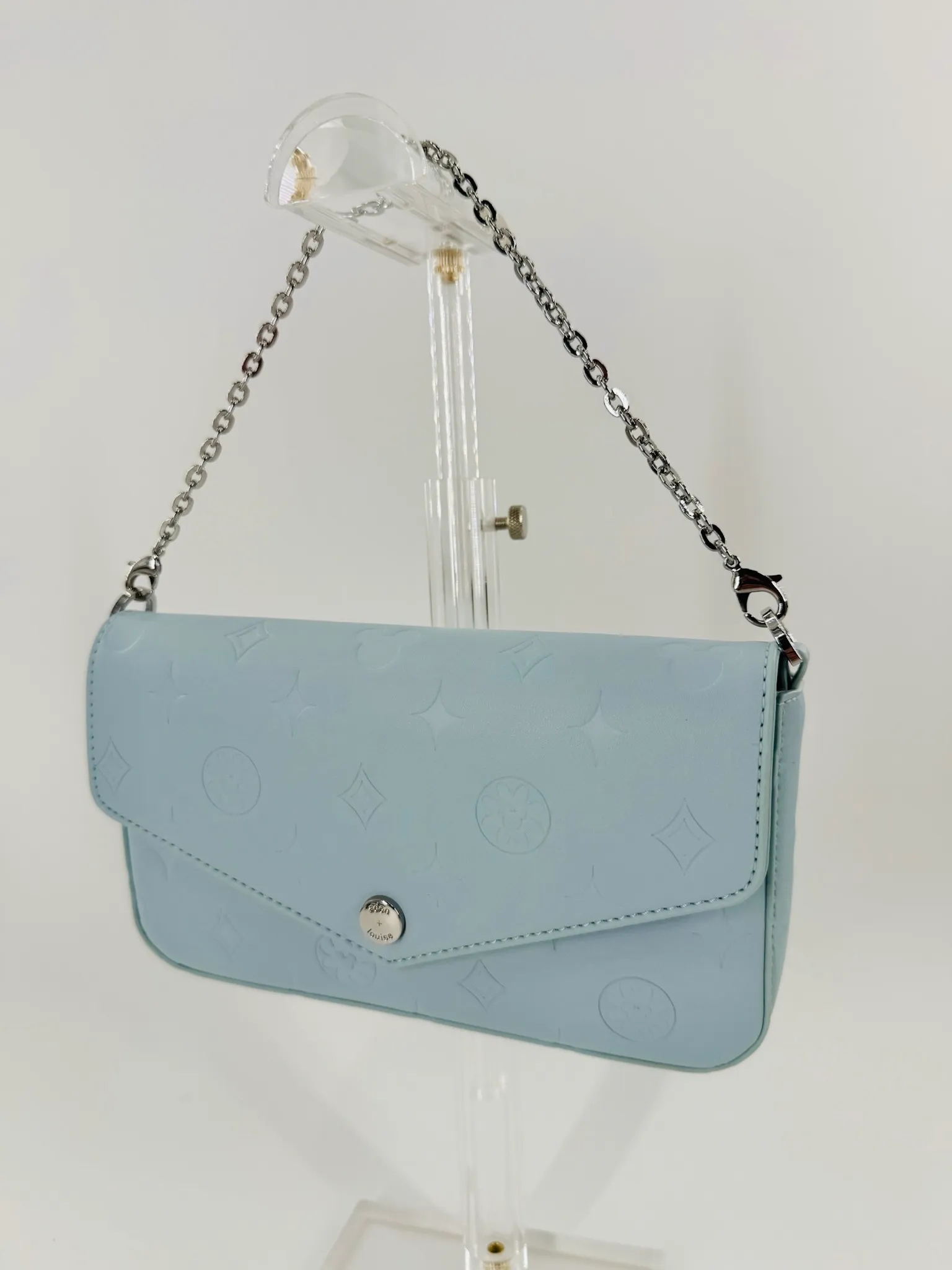 Aden + Louise Blue Olivia Crossbody/Shoulder Bag