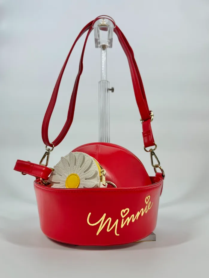 Minnie Mouse Daisy Hat Loungefly Crossbody Bag