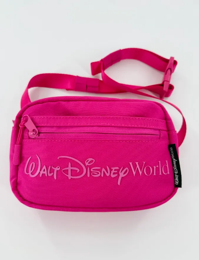 Pink Walt Disney World Belt Bag 