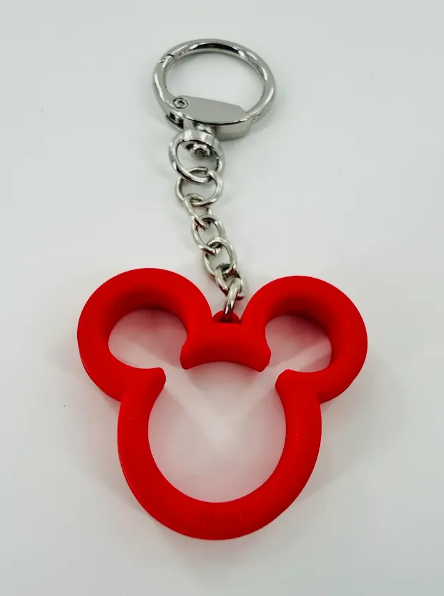 Mickey Mouse Icon Silicon Bag Charm