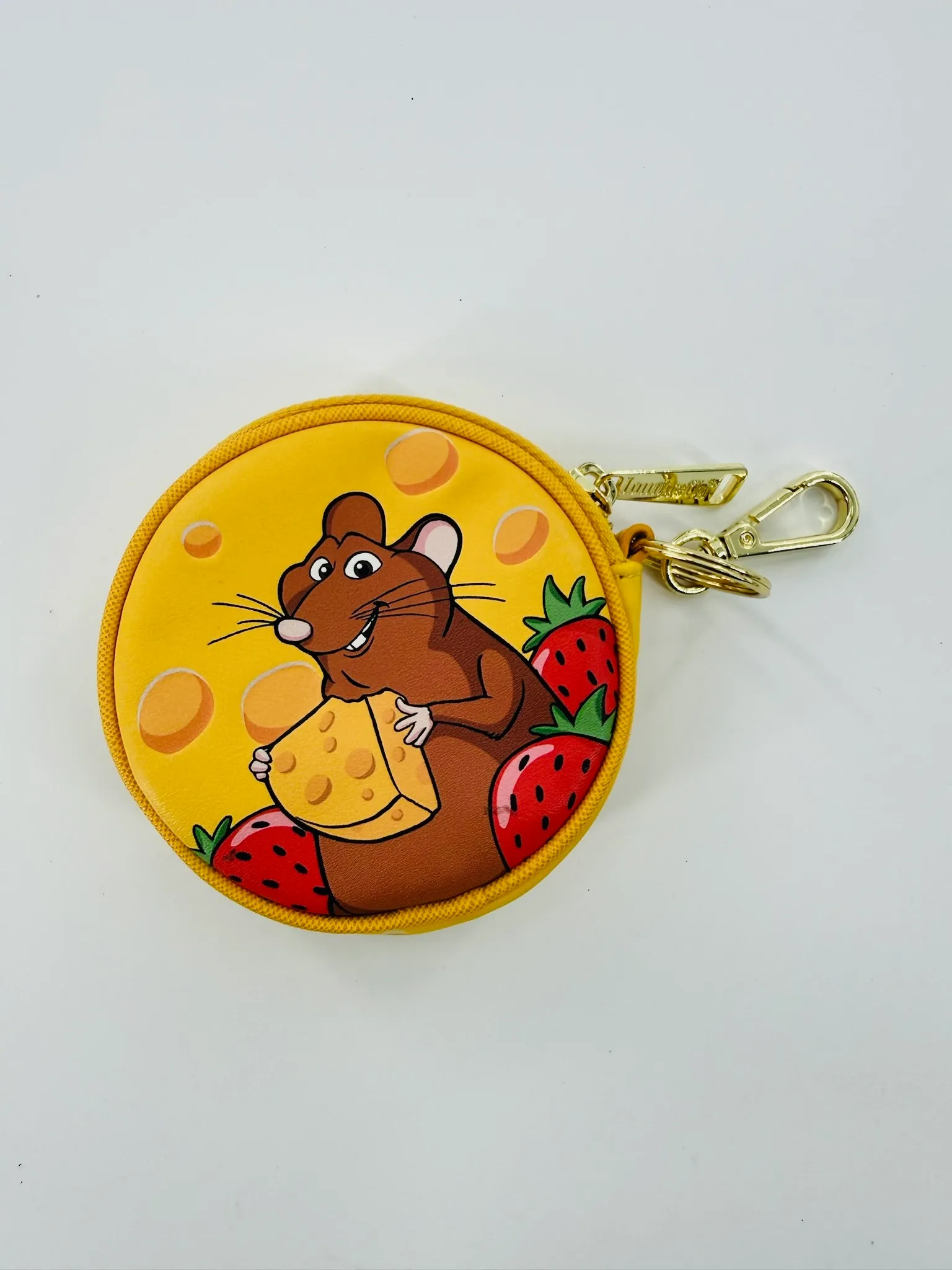 Loungefly Disney Pixar Ratatouille Remy Cheese Wheel Coin Purse
