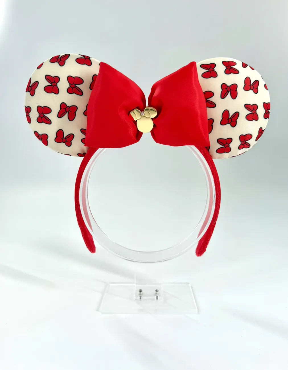 Minnie Mouse Bow Pattern Ear Headband - Stoney Clover Lane