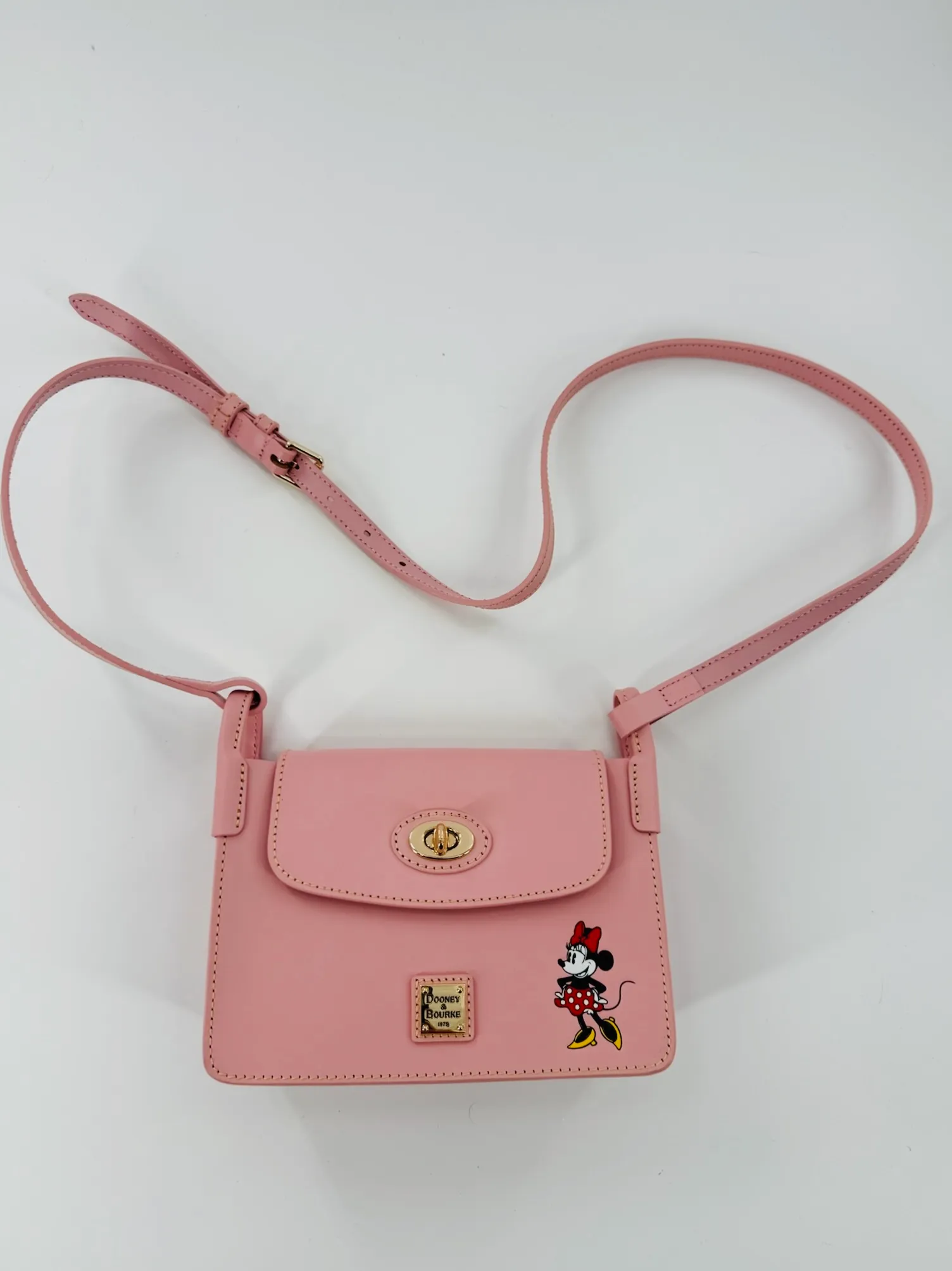 Dooney & Bourke Disney Pink Minnie Mouse Crossbody Bag