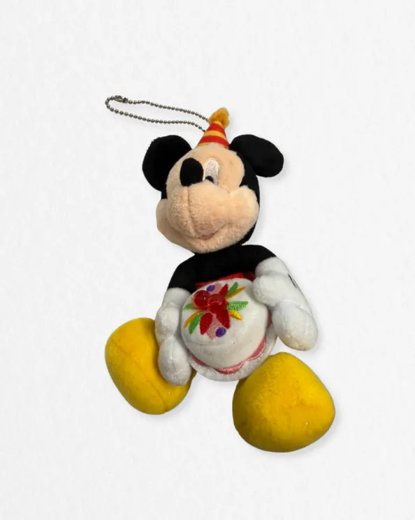 Mickey Mouse Birthday Cake Bag Charm - Tokyo Disney Resort