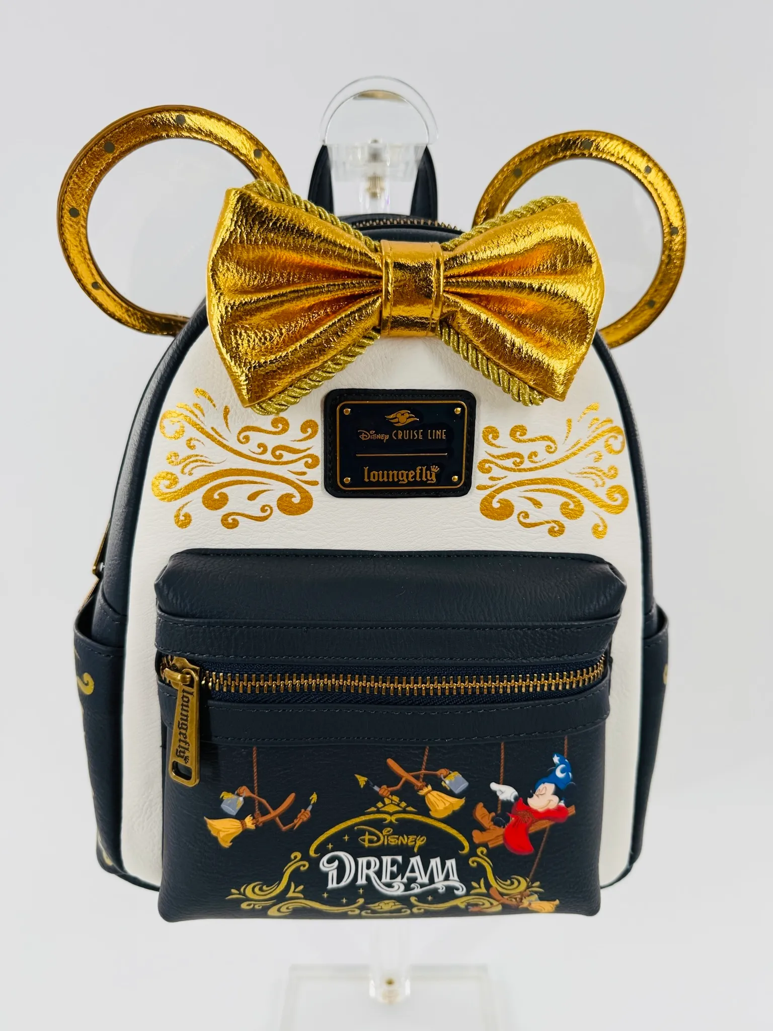 Disney Cruise Line Loungefly Dream Sorcerer Mickey Mouse Backpack 
