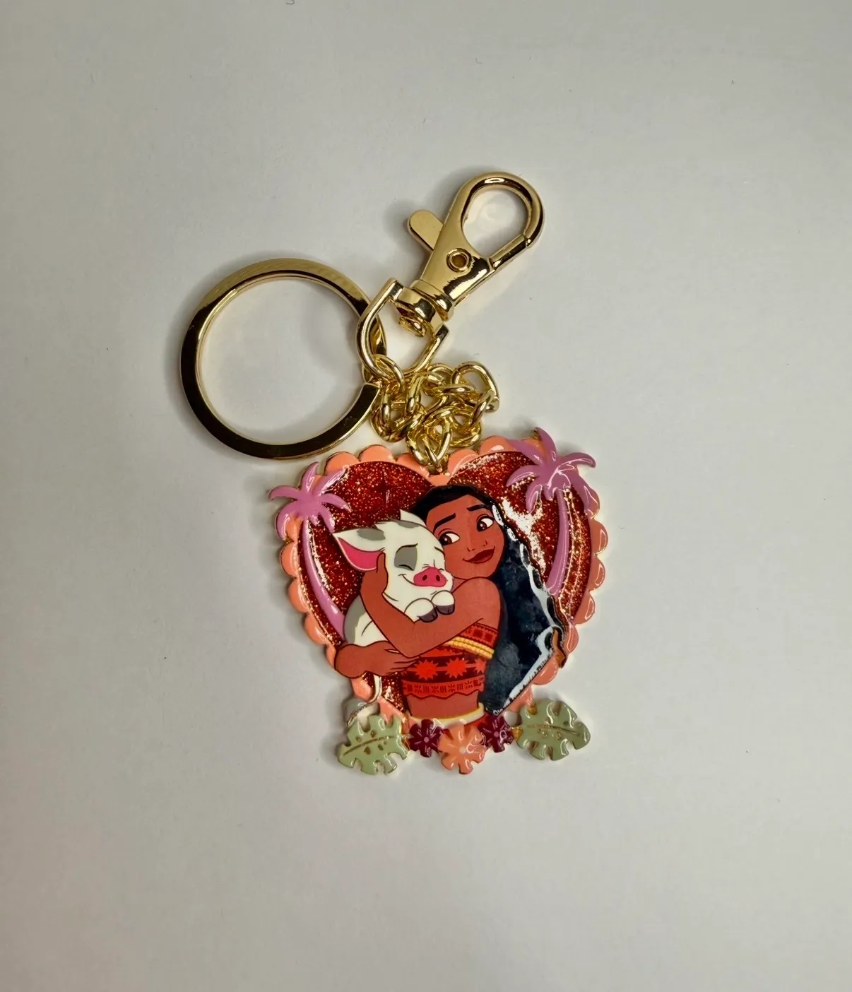 Moana and Pua Keychain