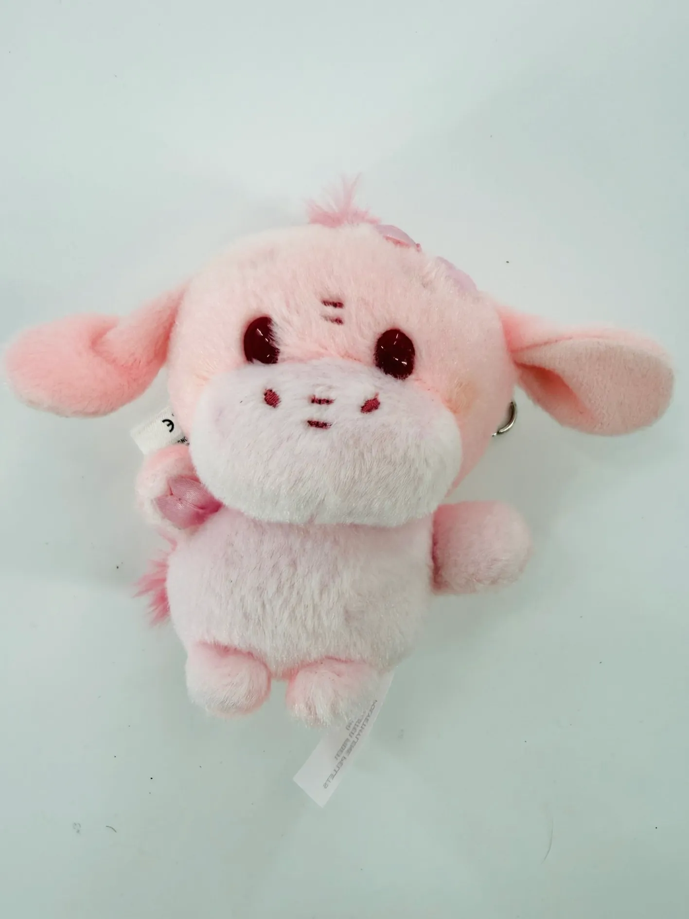 Pink Eeyore Plush Keychain Cherry Blossom Collection - Tokyo Disneyland