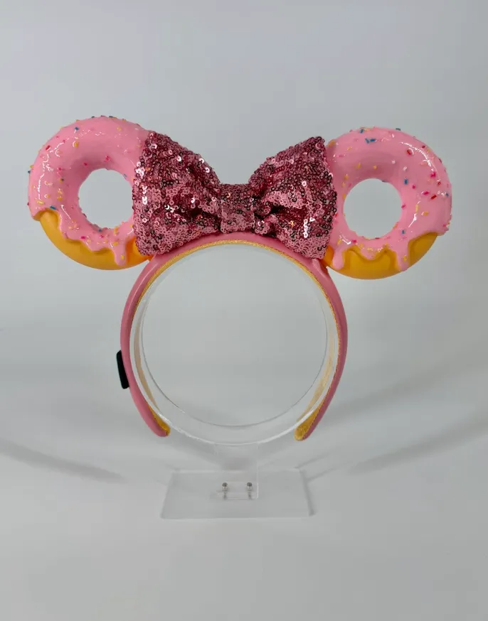 Molded Donut Ears Headband