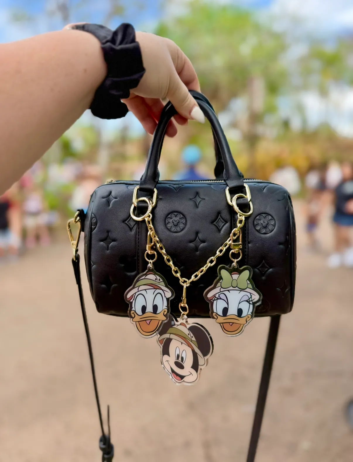 Mickey Mouse Safari Friends Bag Charm - Sew Magic Co.
