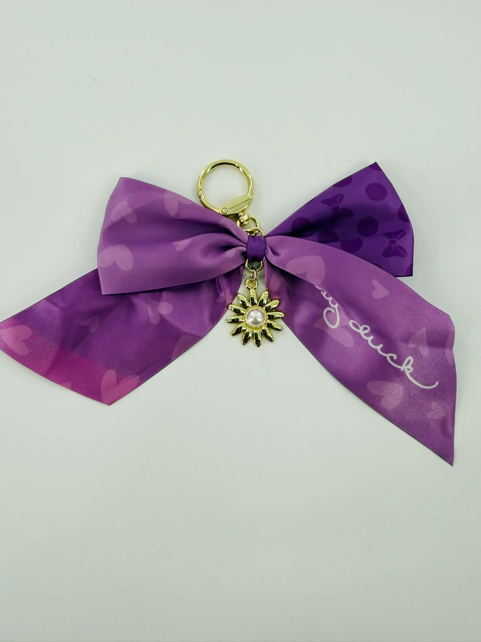 Daisy Duck Bow Bag Charm