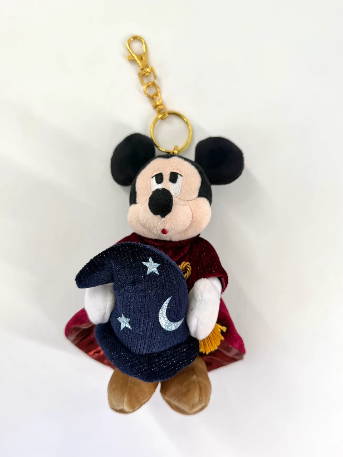 Sorcerer Mickey Mouse Plush Bag Charm - Disney Store Japan