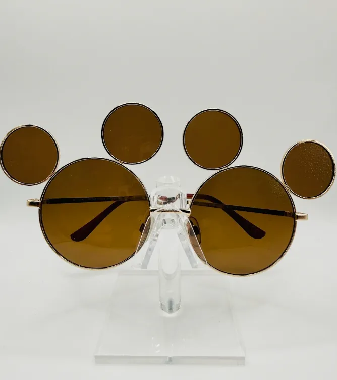 Brown Mickey Mouse Sunglasses